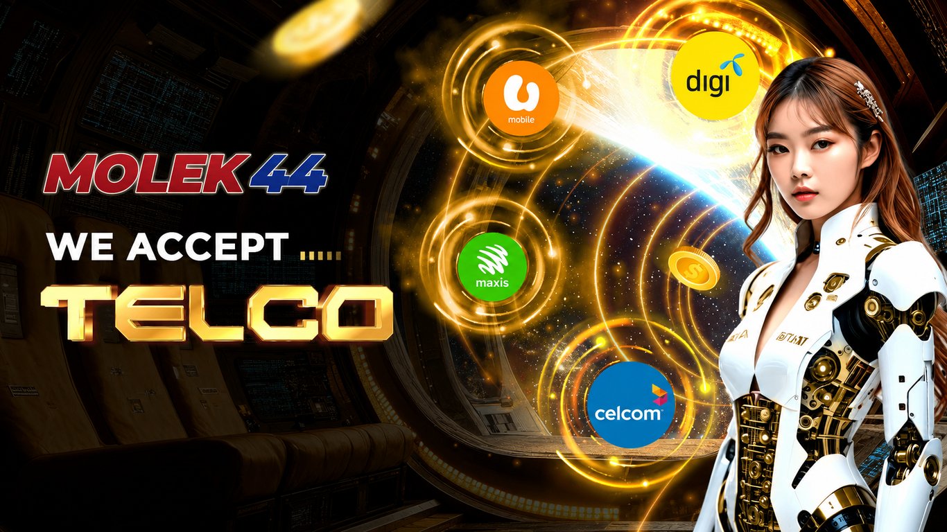 Molek44 Banner Molek 44 accepts telco services.