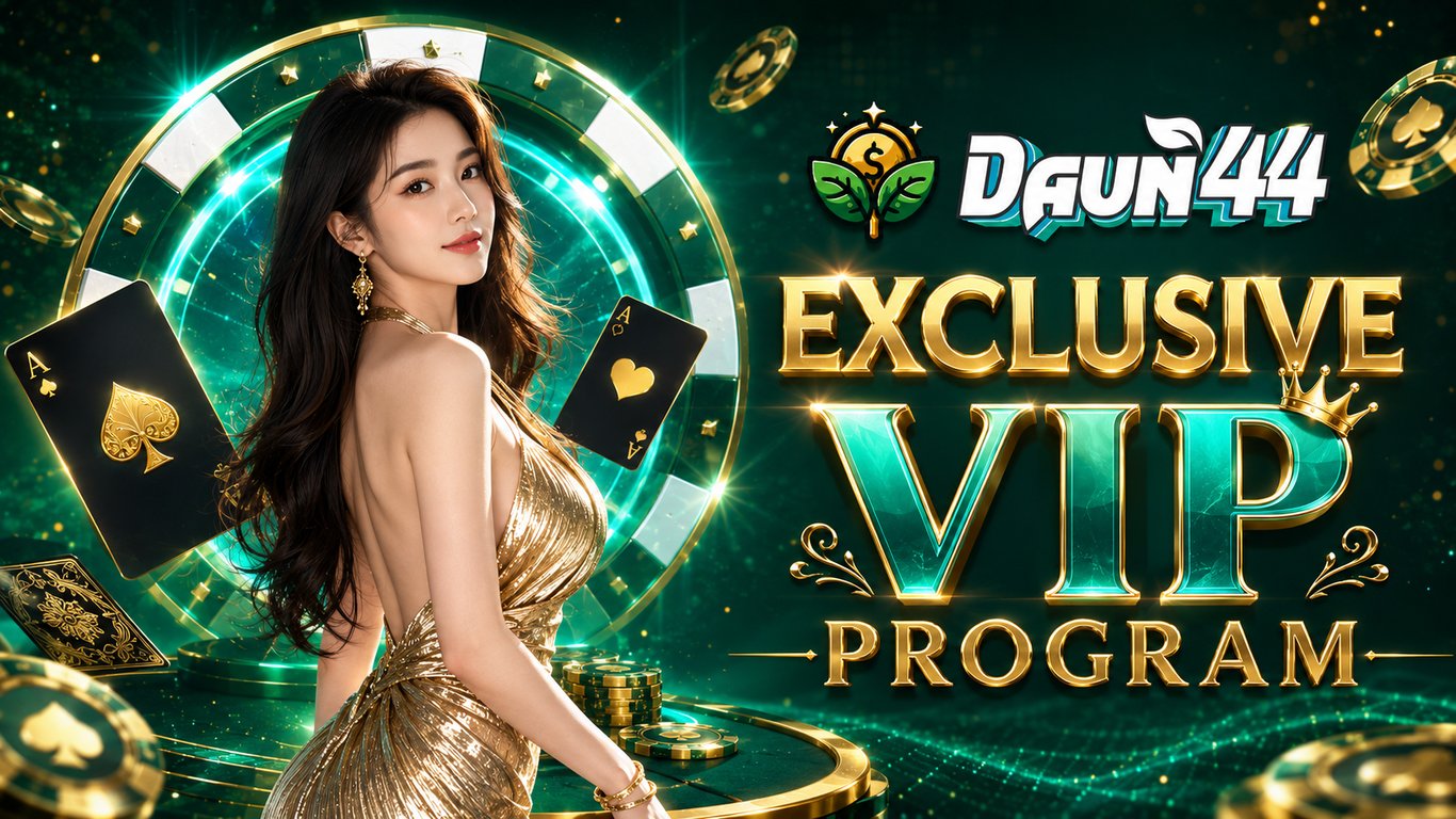 Daun44 Banner Exclusive VIP program experience.