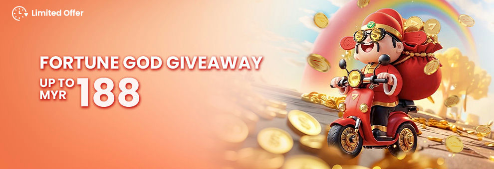 Play88 Banner Fortune God Giveaway MYR 188. by play88-my.com