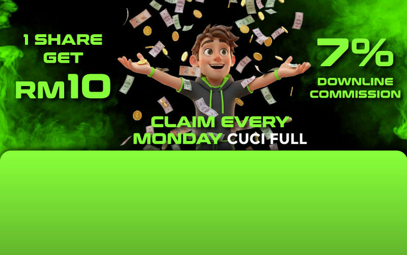 Cashbet77 Banner Claim RM10 every Monday.