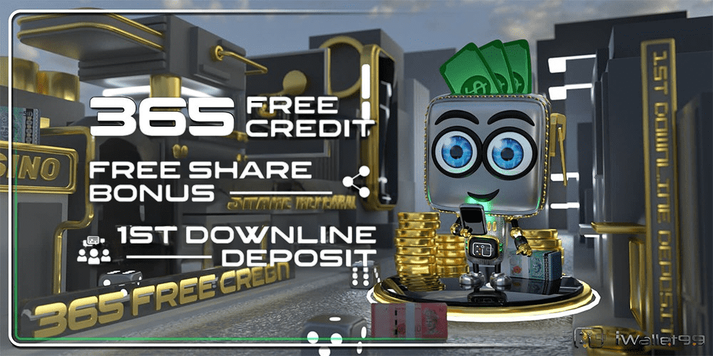 365 free credit bonus.