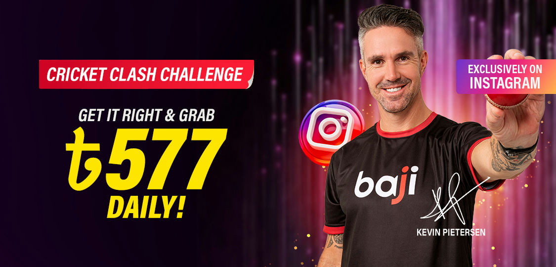 Baji Live Promo Cricket Clash Challenge Daily Rewards!