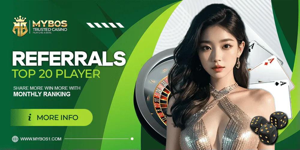 Top player referrals monthly ranking.