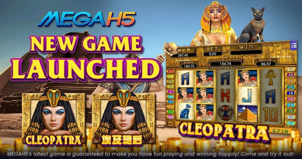 Segi44 Banner New Cleopatra game launched!