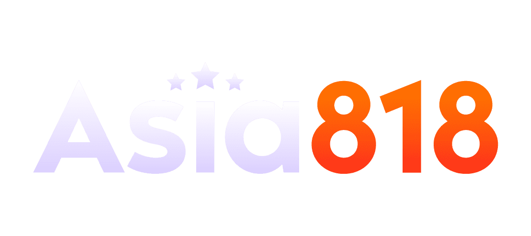 Asia818 Logo Asia 818 online gaming platform. by asia818.vip