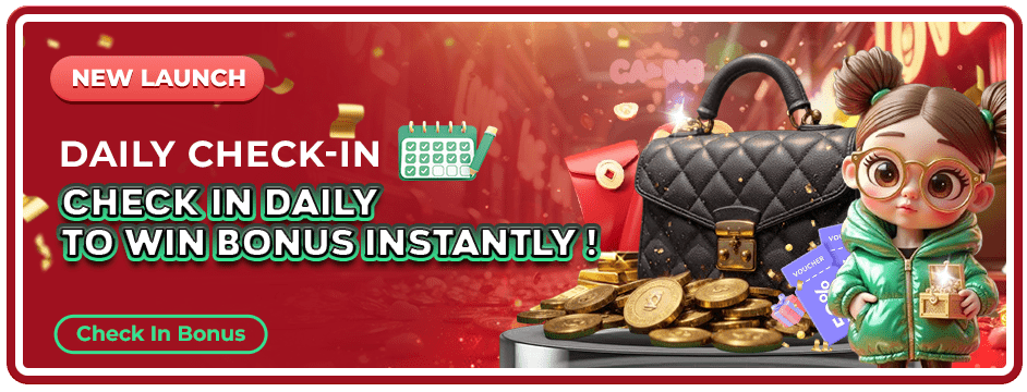 Dior88 Banner Daily check-in to win bonuses.