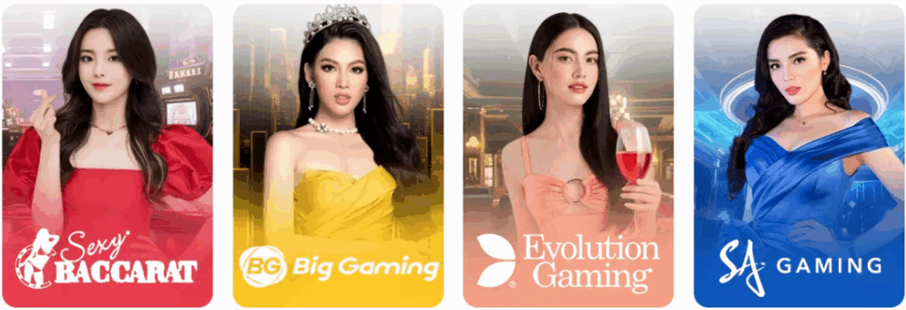 Happy88 Banner Sexy Baccarat Big Gaming Evolution Gaming
