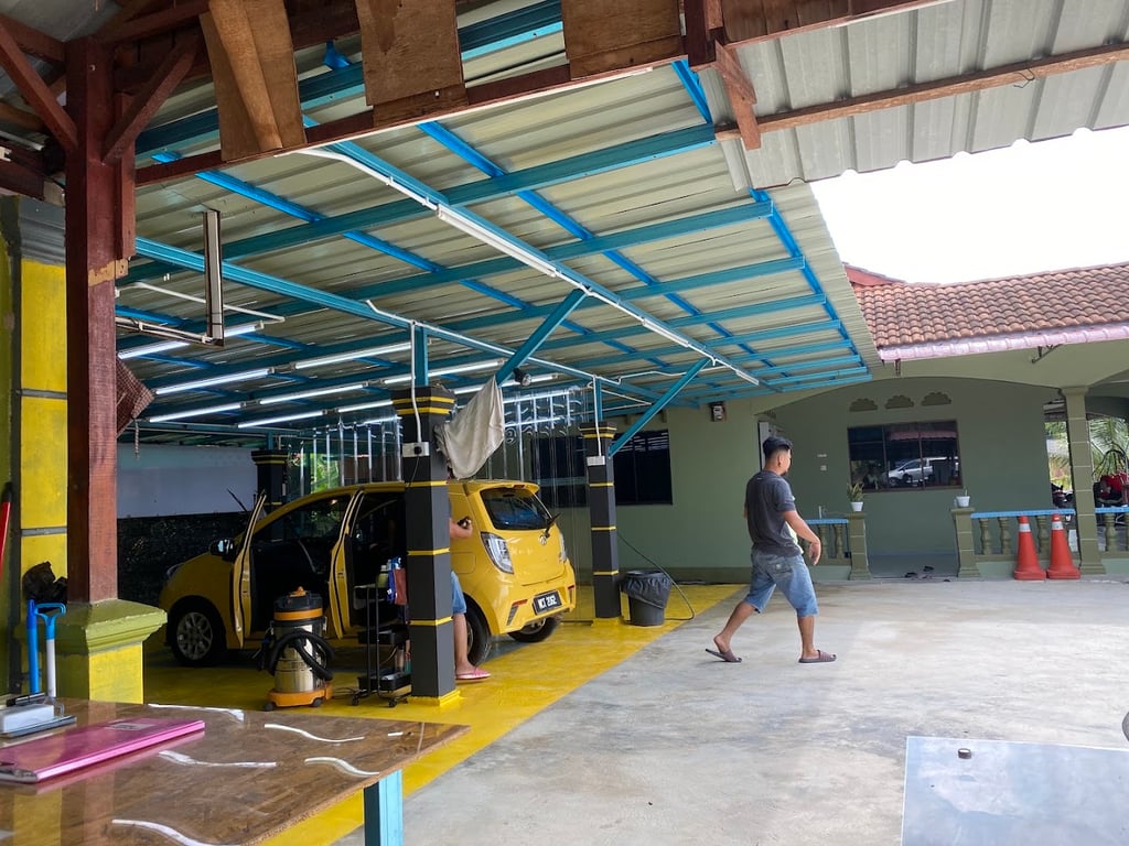 CarWash Super Clean 3 Beradik Warisan Songit