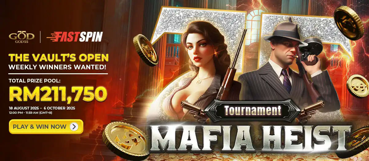 God55 Banner Mafia Heist weekly winners wanted. by god55mike.net