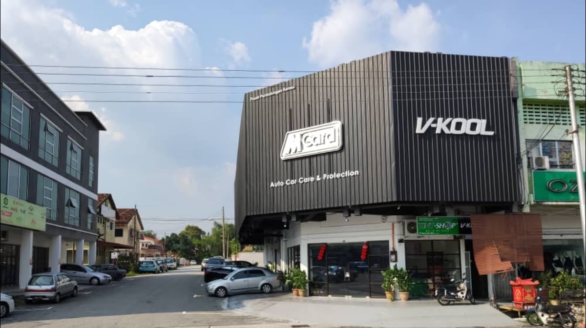 M Gard V-Kool Tint Shop | Jalan Kampar