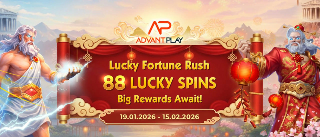 R24 Banner Lucky Fortune Rush 88 Spins Rewards