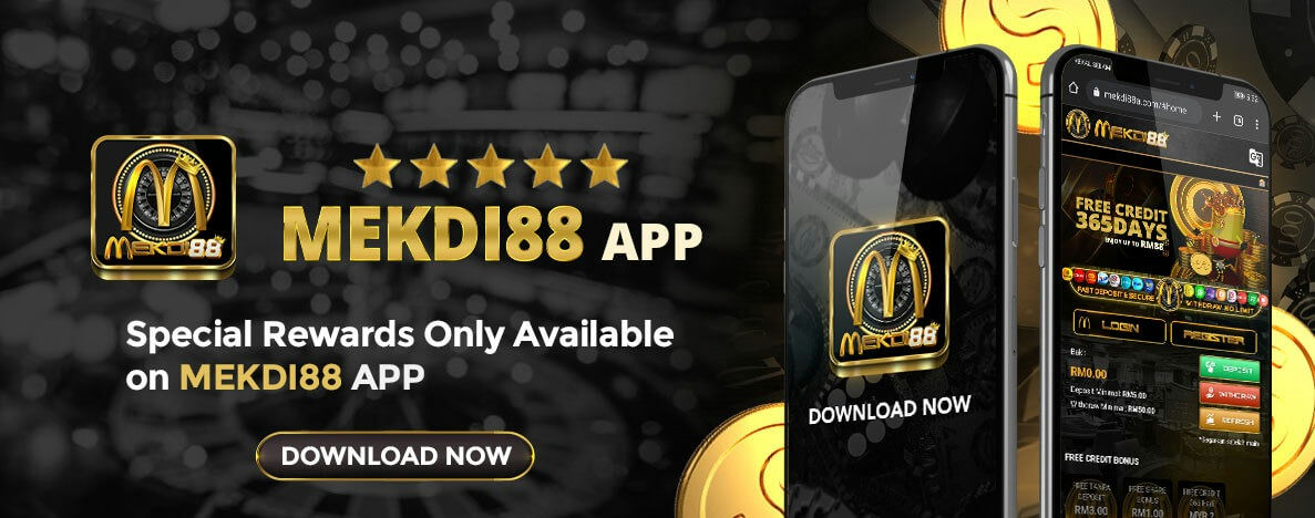 Mekdi88 Banner Download MEKDI88 app rewards. by mekdi88my.com