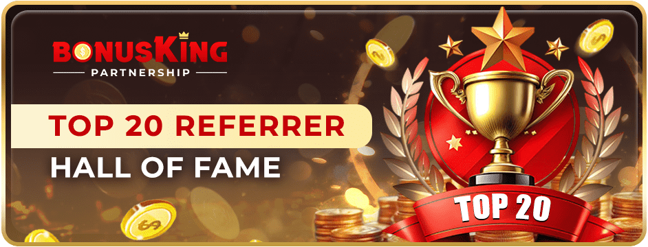 Judikiss888 Promo Top 20 Referrer Hall of Fame.