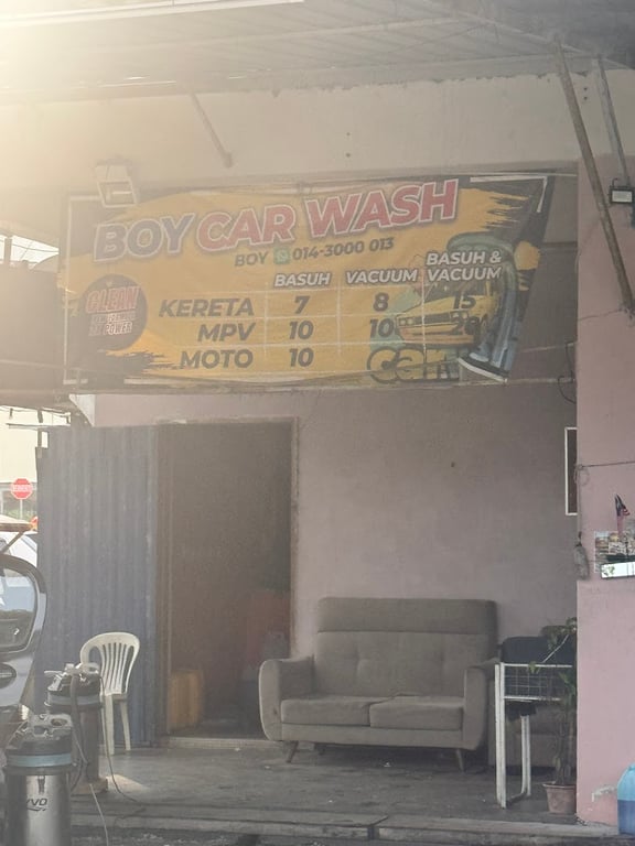 Boy Car Wash