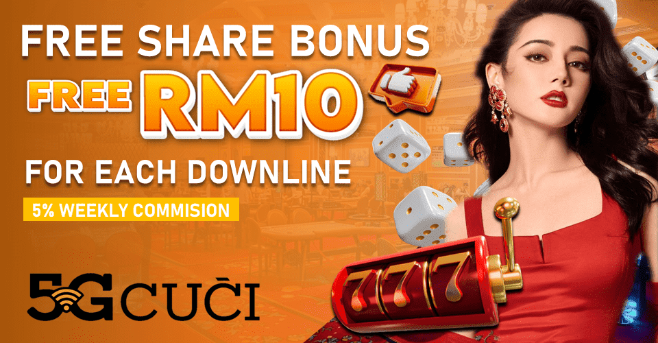 5gcuci Banner Free RM10 share bonus. by 5gcuci.uk.com