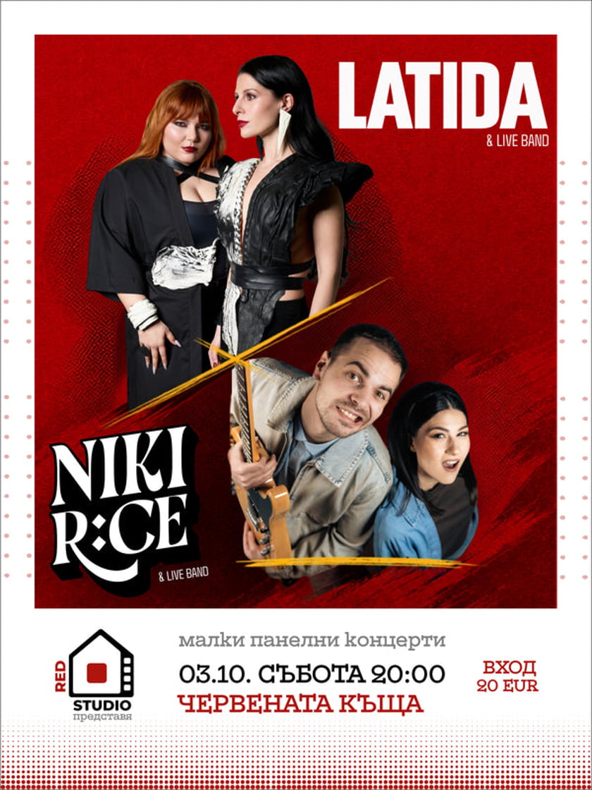 LATIDA & NIKI R:CE - Малки Панелни Концерти
