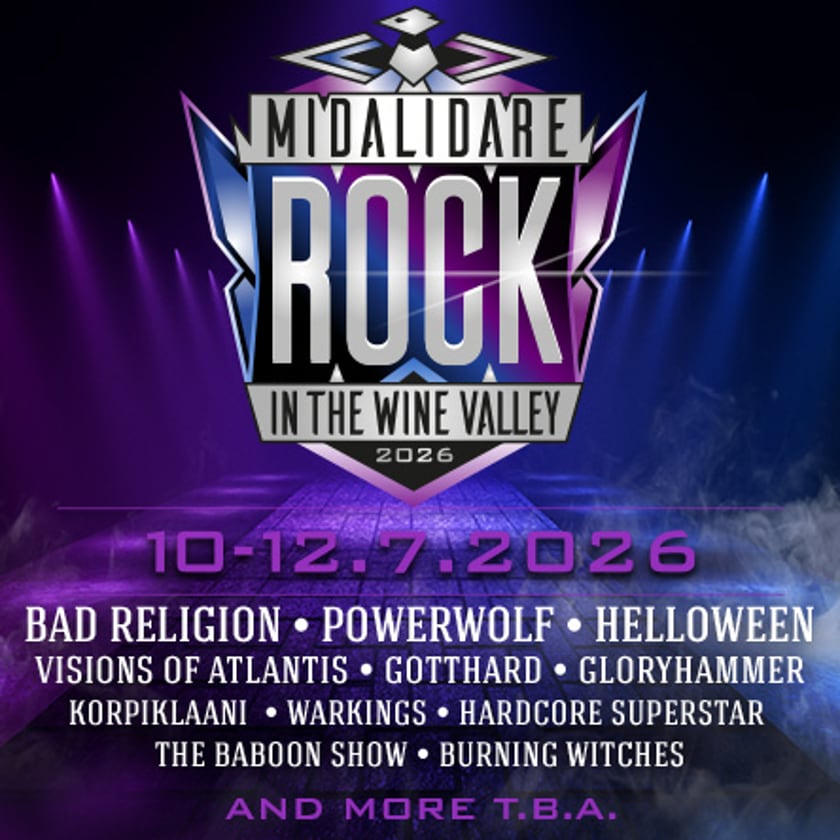 Midalidare Rock In The Wine Valley - 10.07.2026