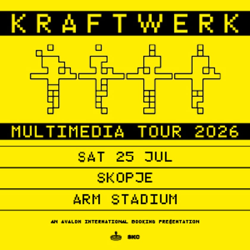 KRAFTWERK - SKOPJE CALLING 2026 - Avalon International