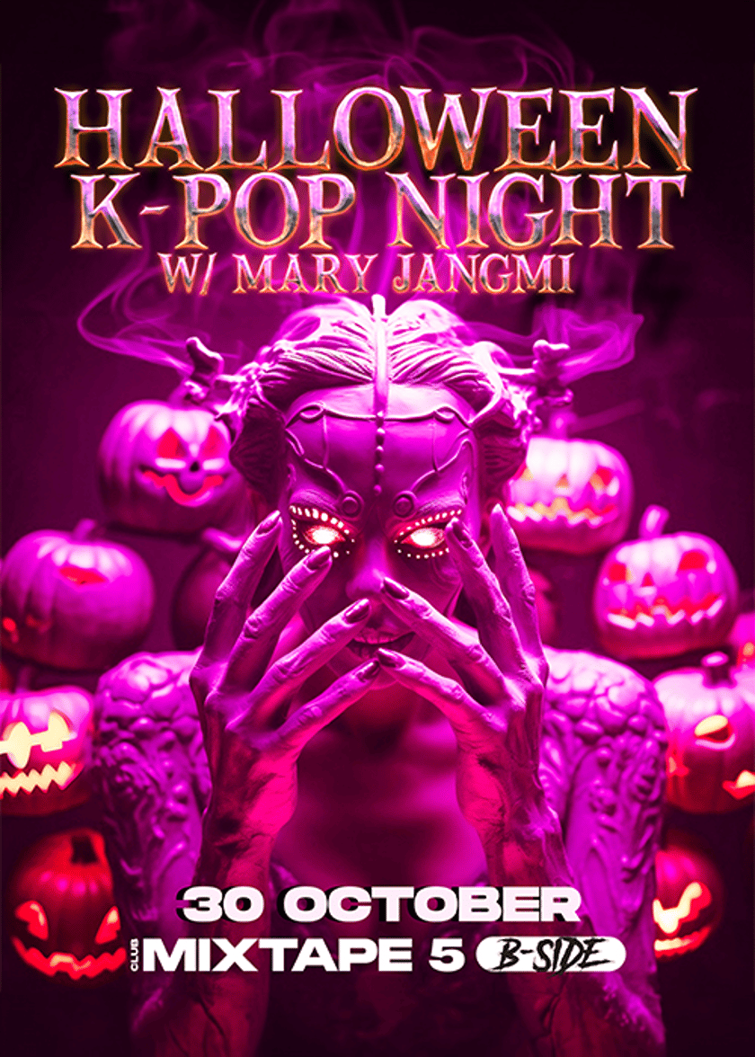K-pop Halloween Night with Mary Jangmi/ Club Mixtape 5 / 30.10