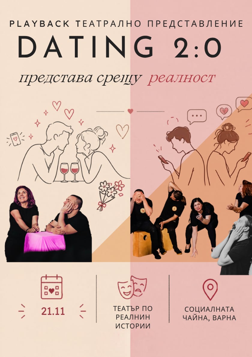 Varna Playback Theatre -Dating Представа vs. Реалност