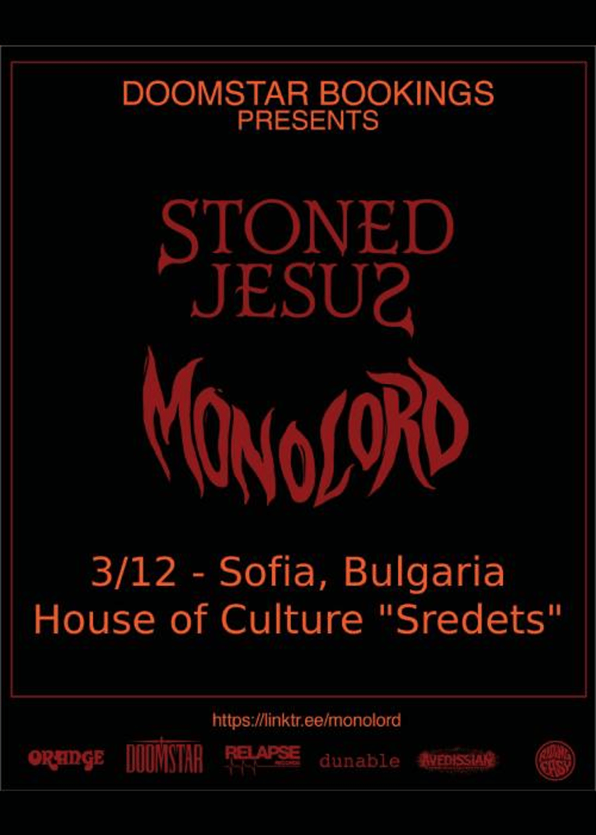 MONOLORD & STONED JESUS live in Sofia