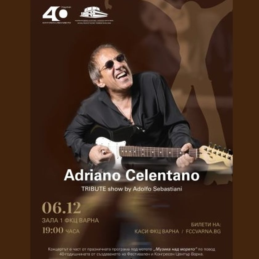 Adriano Celentano Tribute show by Adolfo Sebastiani