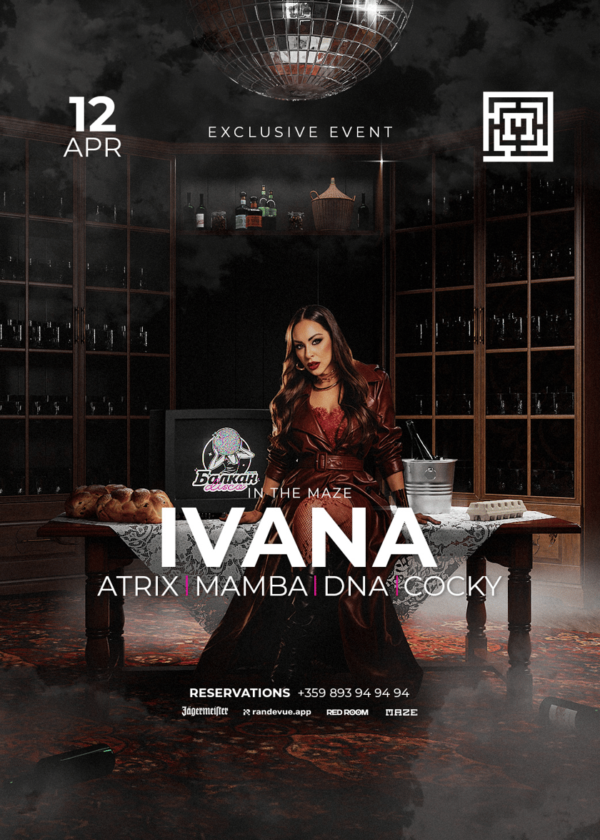 🐣🐇BALKAN DISCO ft  IVANA live @ MAZE