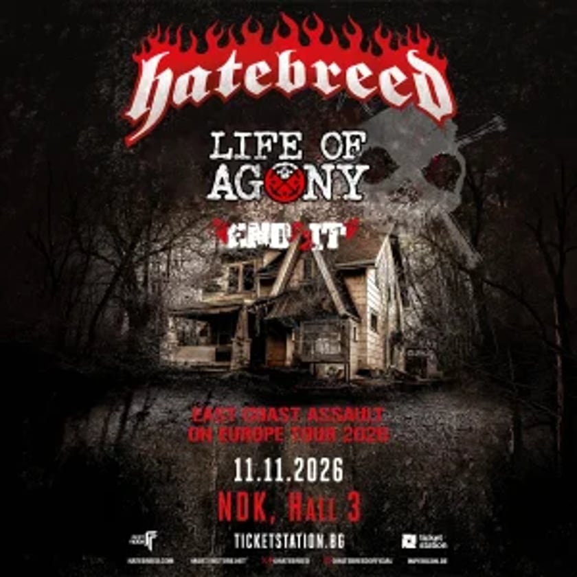 Hatebreed + Life of Agony