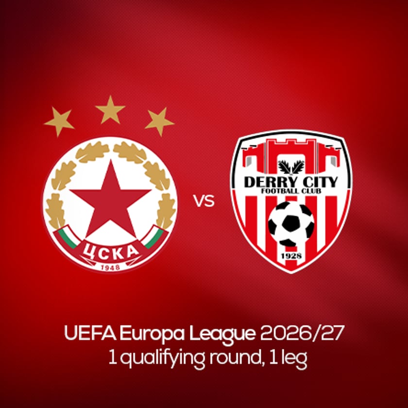 PFC CSKA Sofia - Derry City FC