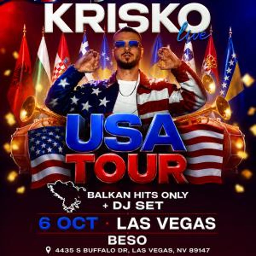 KRISKO USA TOUR 2026 LIVE IN LAS VEGAS