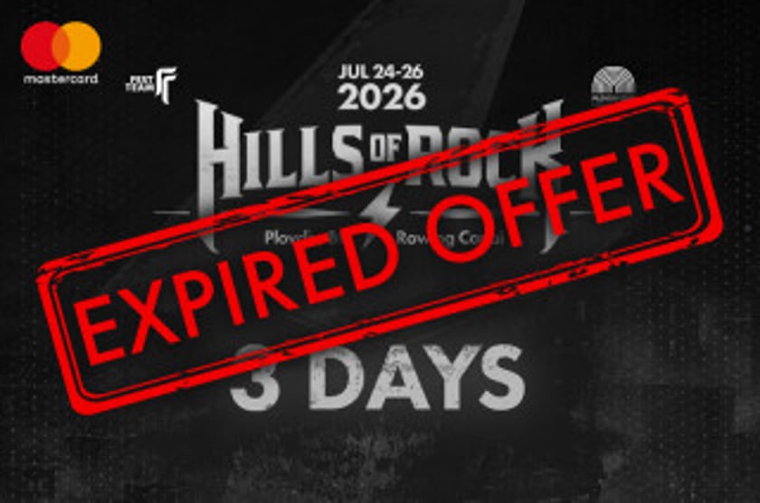 Hills of Rock 2026 - 3 DAY Mastercard Ден