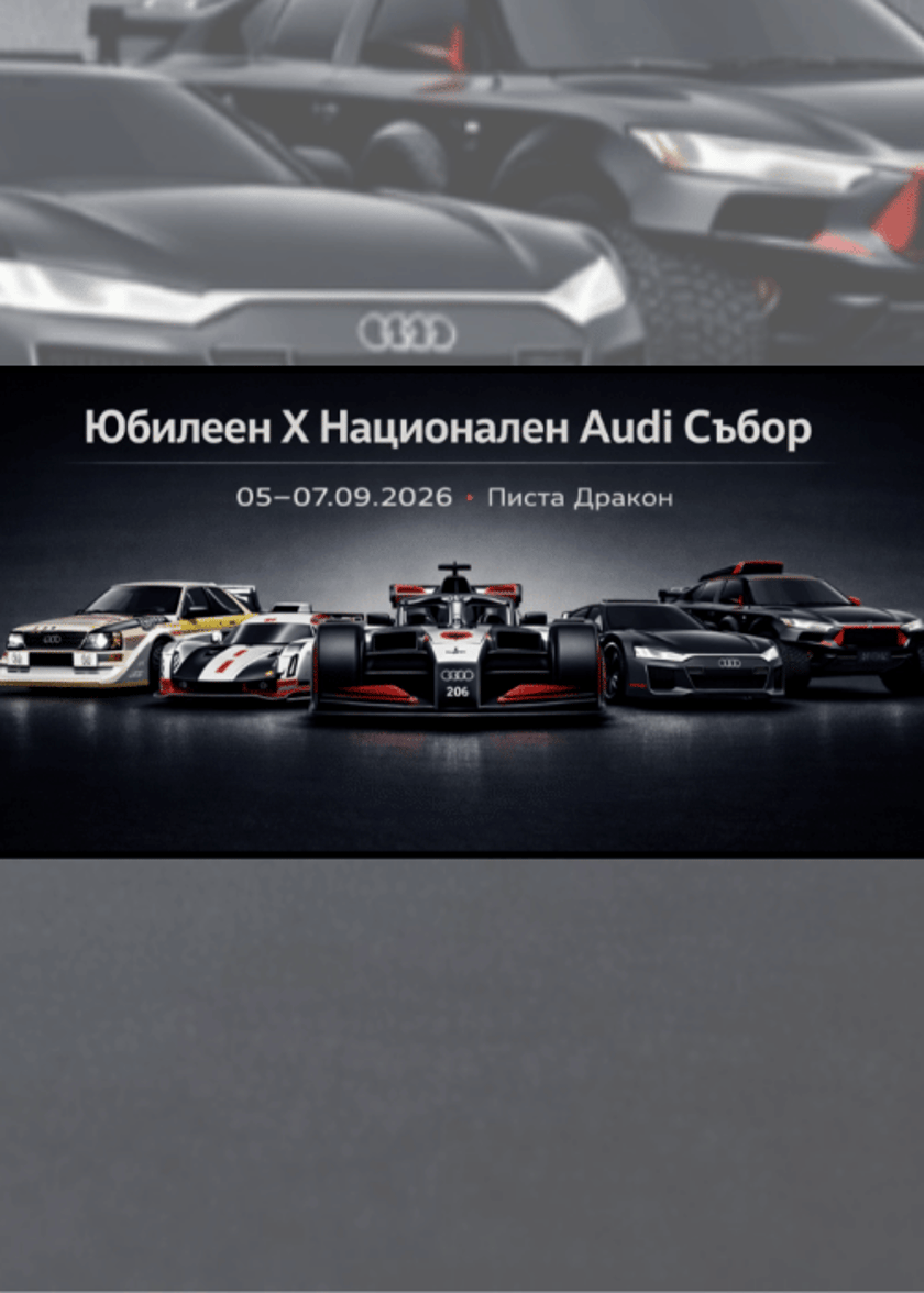 Национален Audi Събор 2k26 - 10th Edition