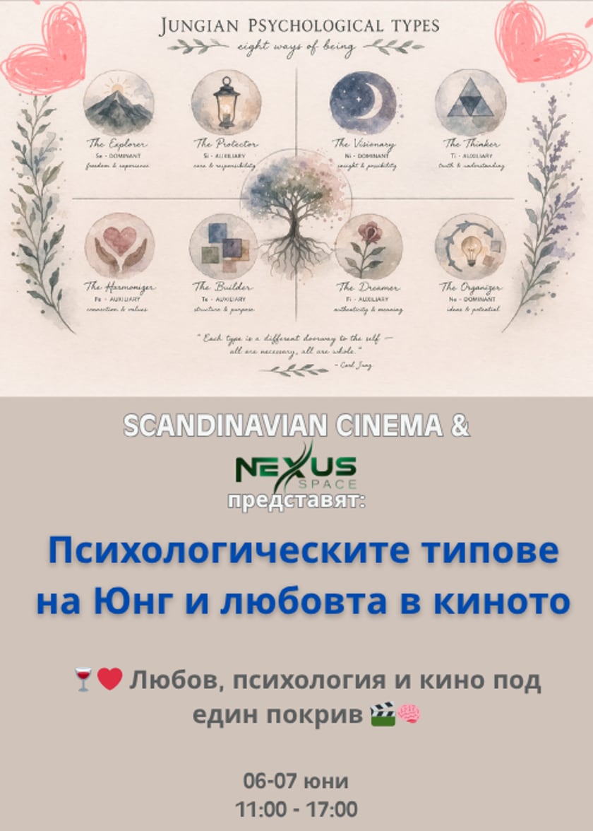 Психологическите типове на Юнг и любовта в киното