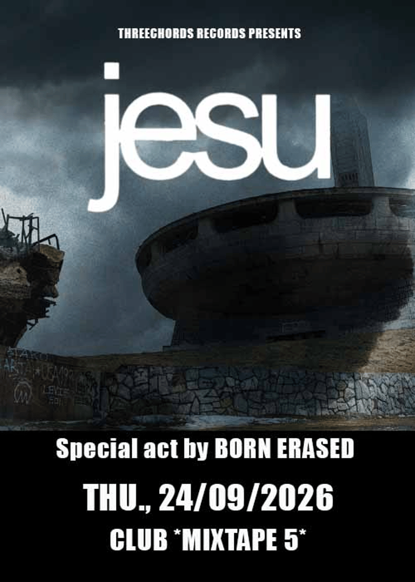 JESU/ Born Erased Live In Sofia/Threechords
