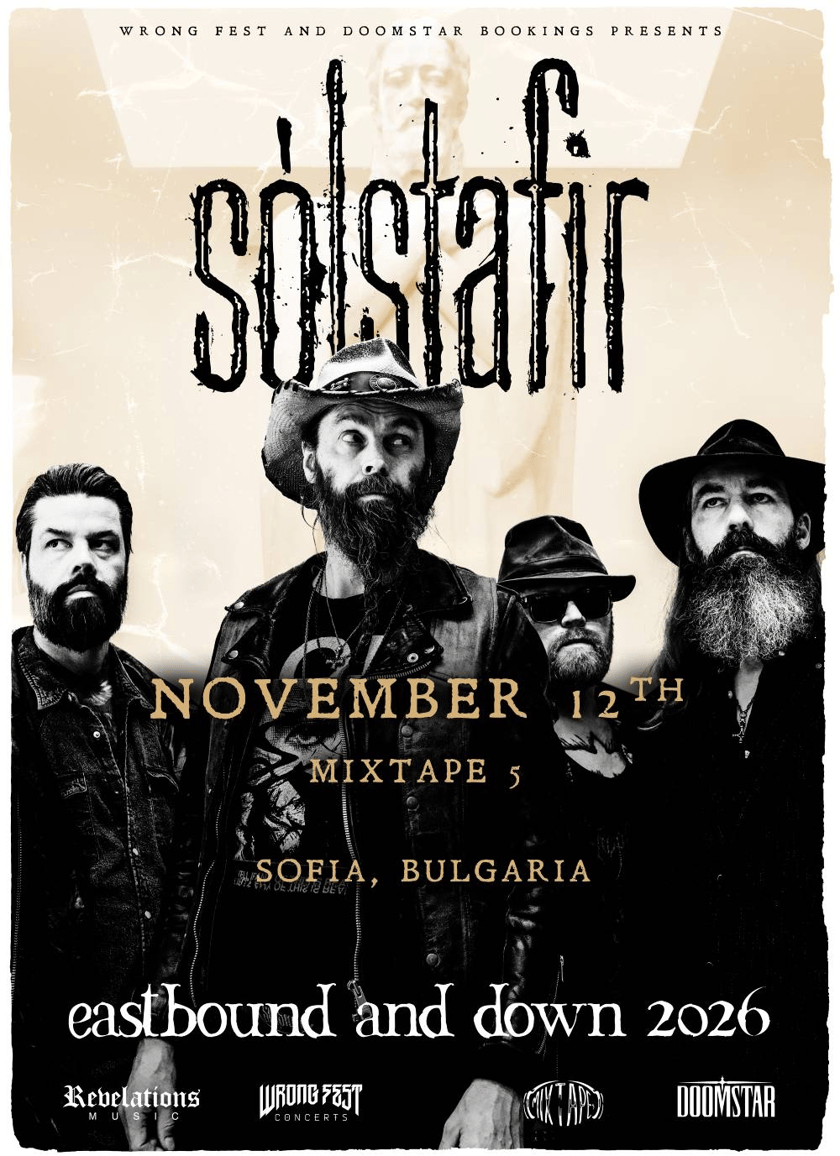SÓLSTAFIR live in Sofia