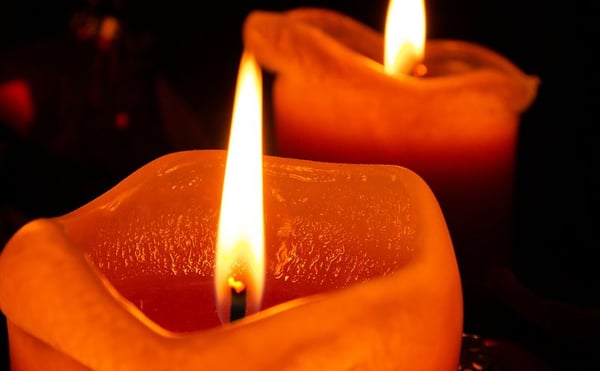 Velas encendidas