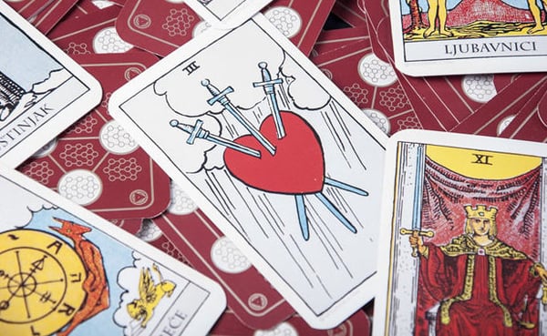 Tarot del amor - carta del corazón