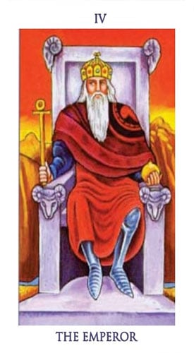 Carta del tarot El Emperador