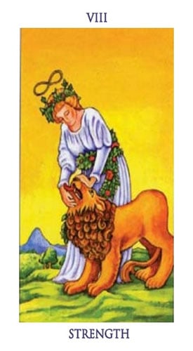Carta del tarot La Fuerza