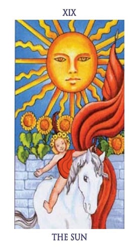Carta del tarot El Sol