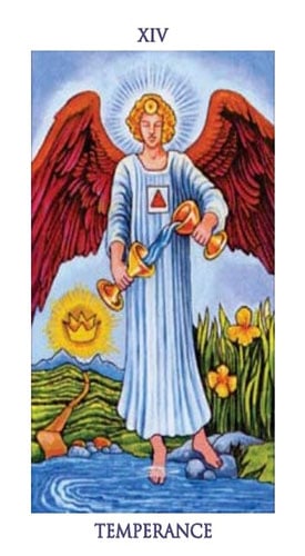 Carta del tarot La Templanza