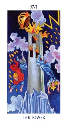 Carta del tarot La Torre