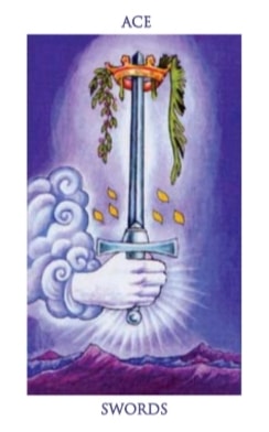 Carta del tarot As de Espadas