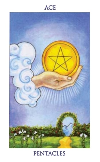 Carta del tarot As de Oros