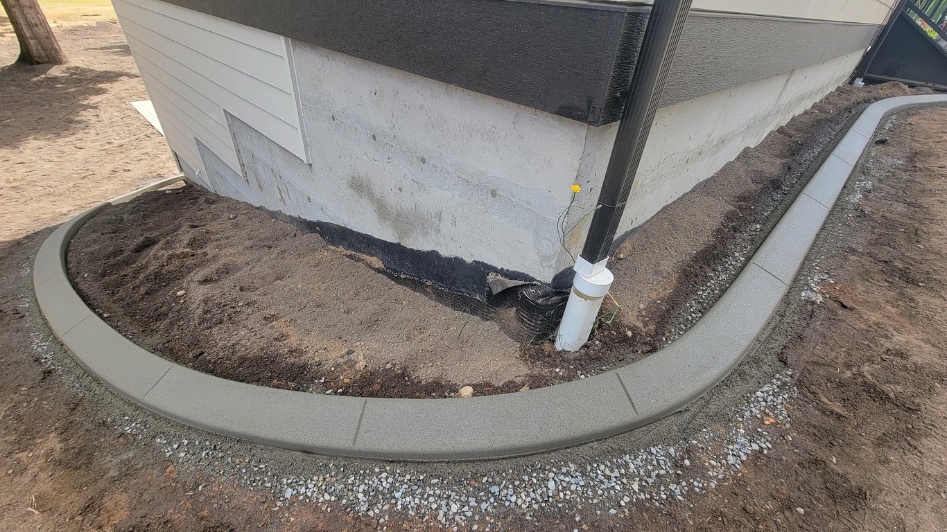 Picture of curbing