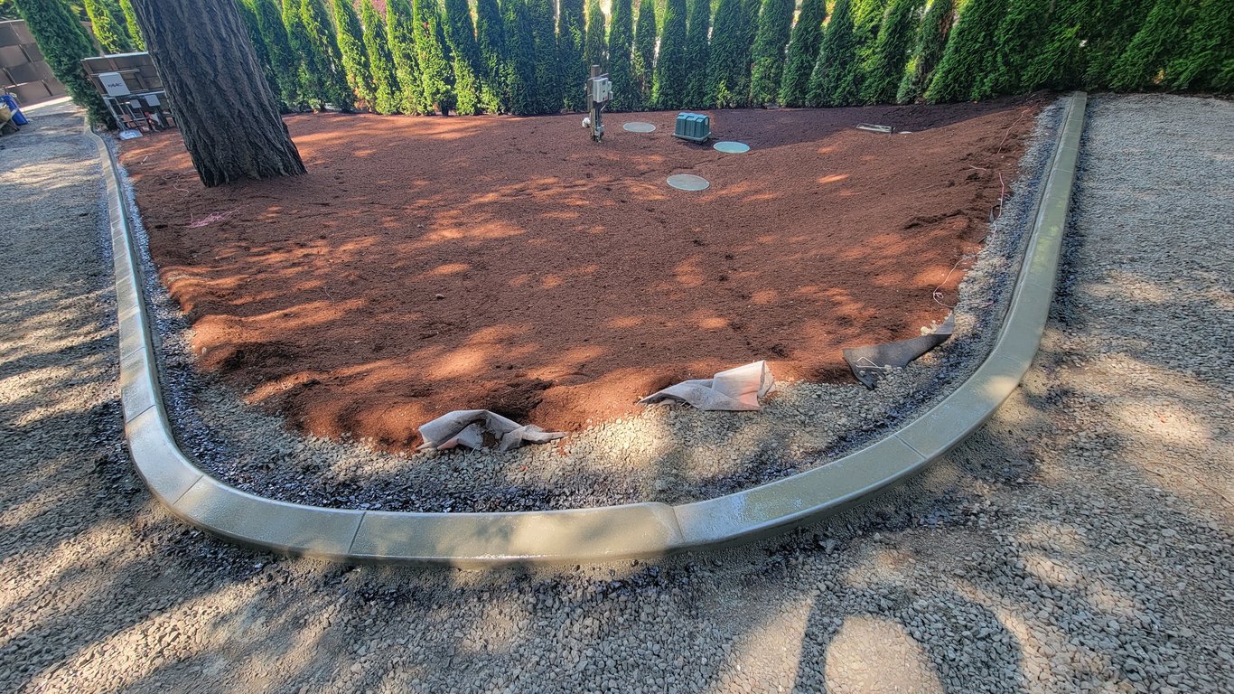Picture of curbing