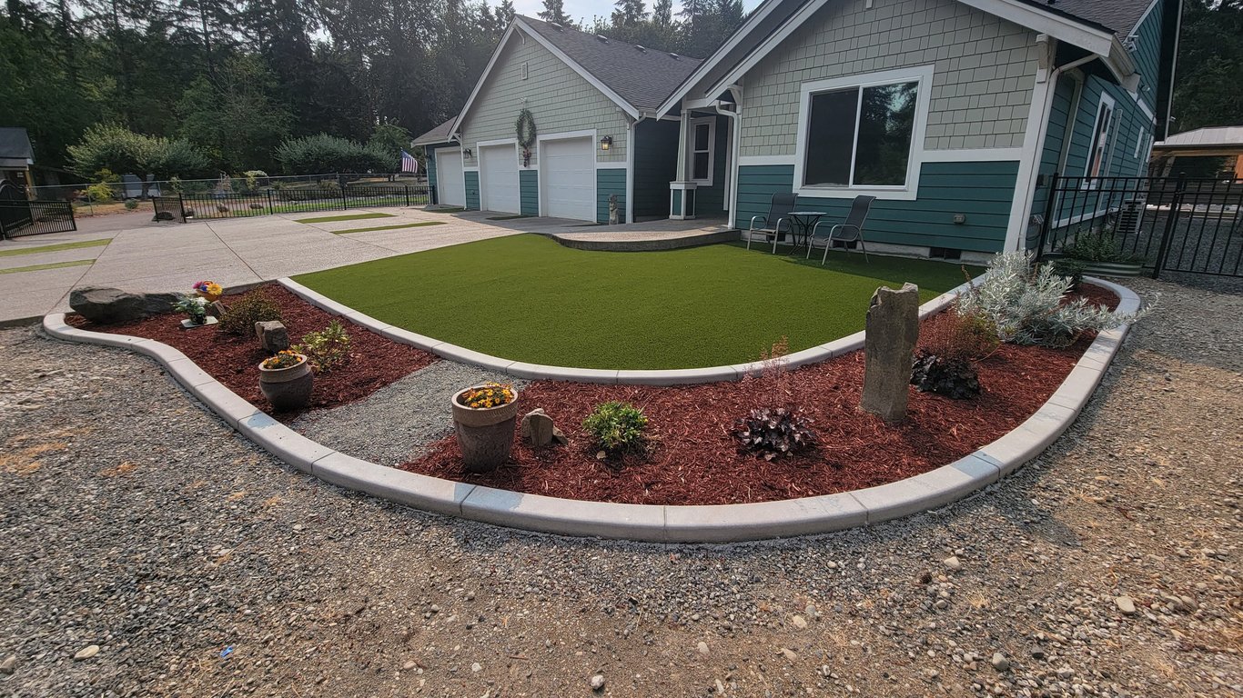 Picture of curbing