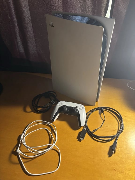 Ex uk ps5 digital with 2 pads