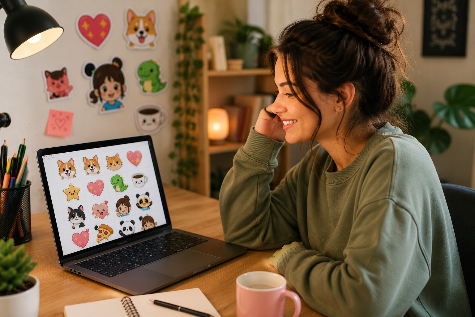 Venda de stickers personalizados pro WhatsApp e Telegram no Mercado Livre em 2026: packs de R$ 9–29 faturando R$ 1k–12k/mês
