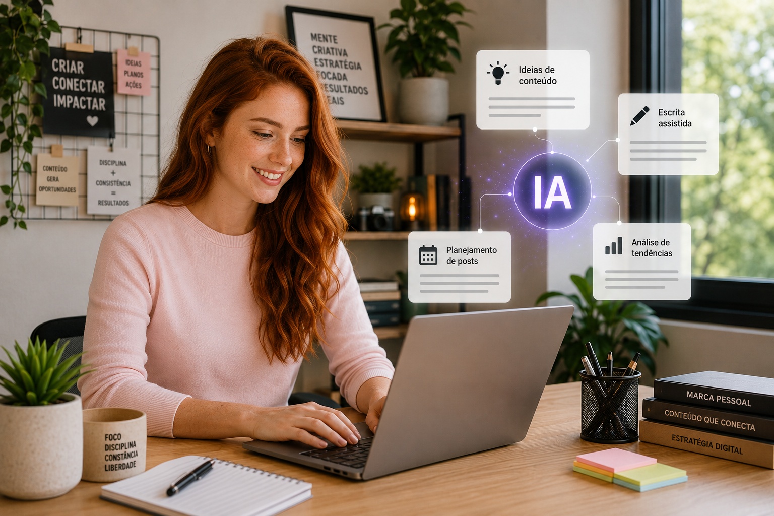 Como freelancers estão usando IA para criar conteúdo e atrair oportunidades